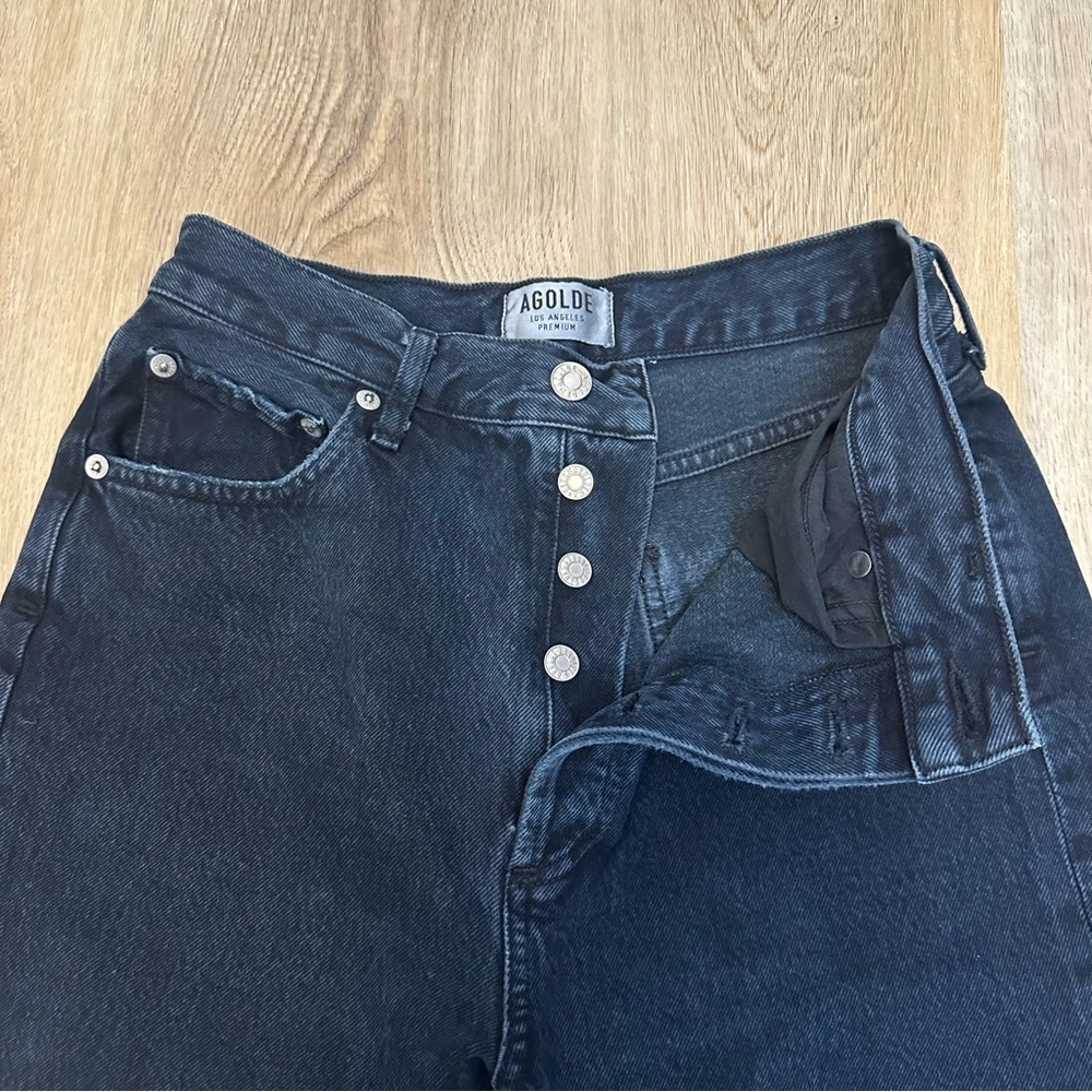 AGOLDE Distressed Riley Jeans - Picture 5 of 8